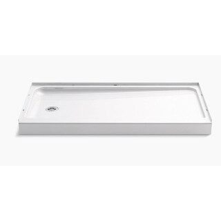 Sterling 72171110 Ensemble 60" x 30" x 5" Vikrell Shower Pan with