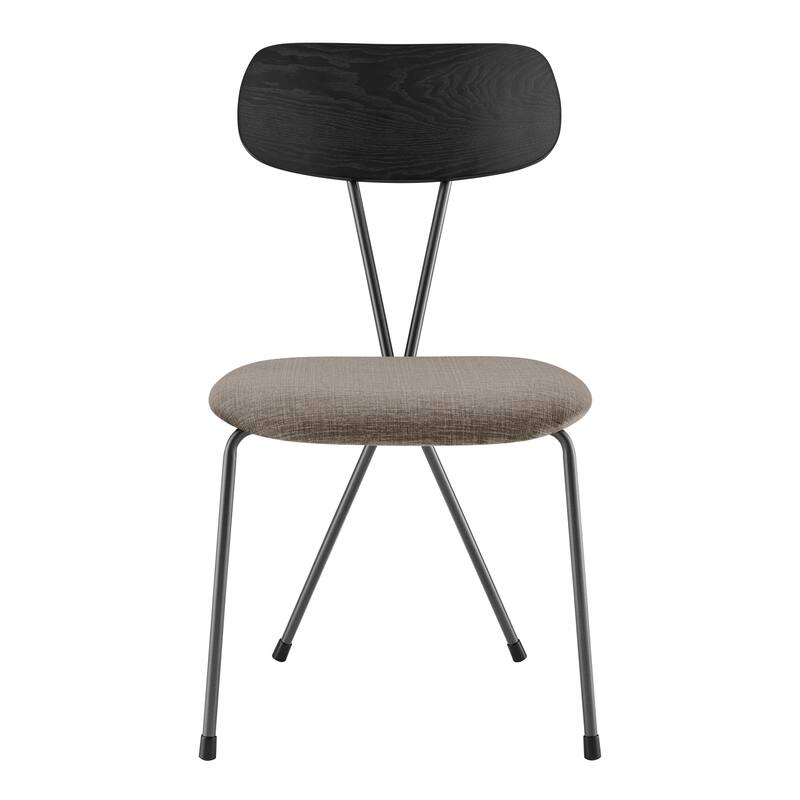 NPD Furniture Elise Fabric Dining Side Chair (Set of 4)