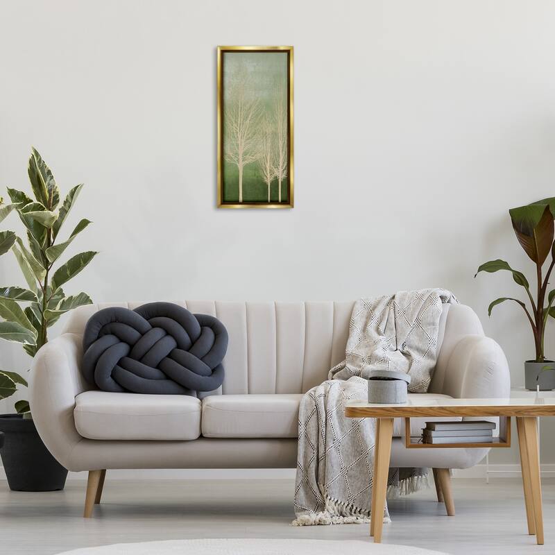 Stupell Tree Over Ombre Framed Floater Canvas Wall Art Design By Kate Bennett