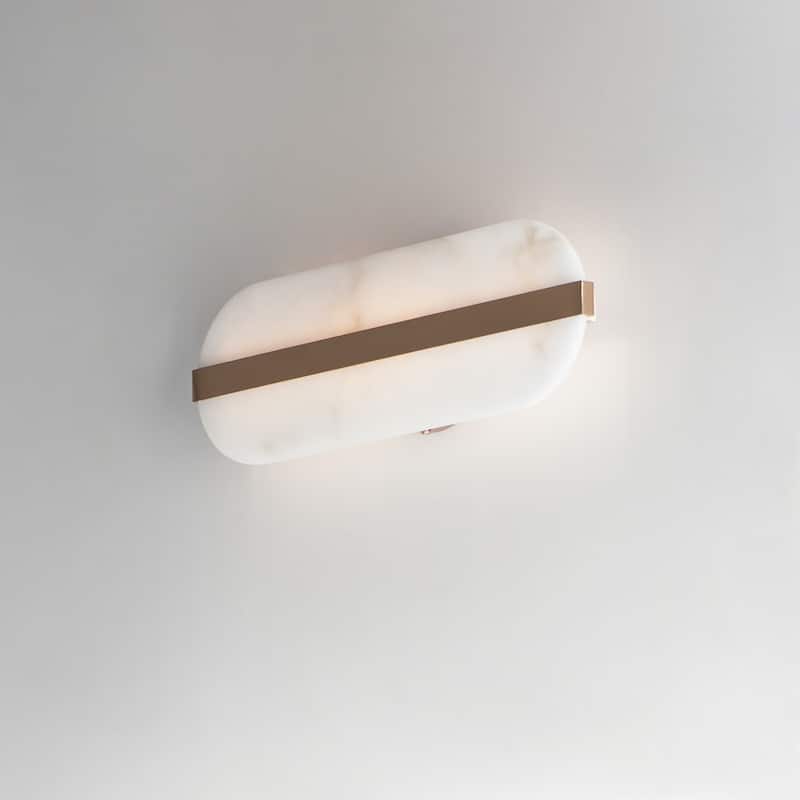 Studio M SM24802 Stonewall 18" Wide LED Wall Sconce by Nina Magon