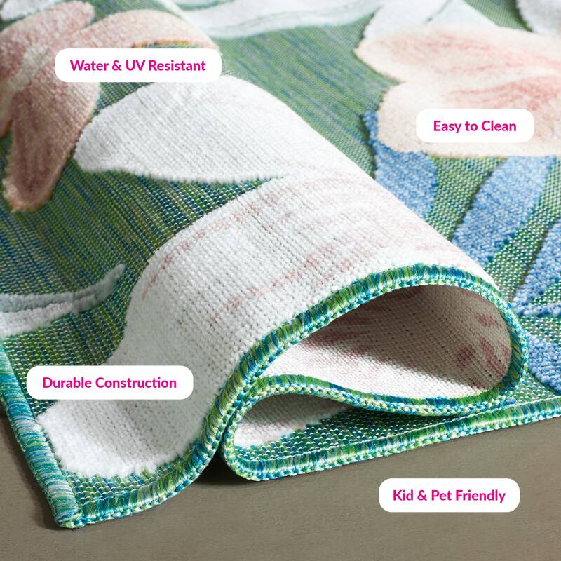 SAFAVIEH Cabana Indoor/ Outdoor Waterproof Transitional Rug