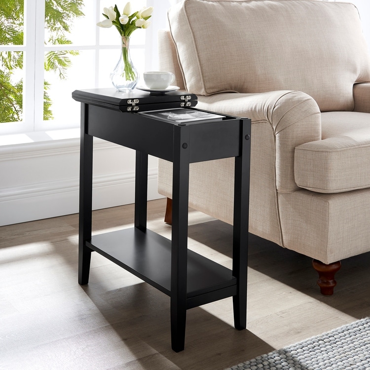 Small narrow side hot sale table