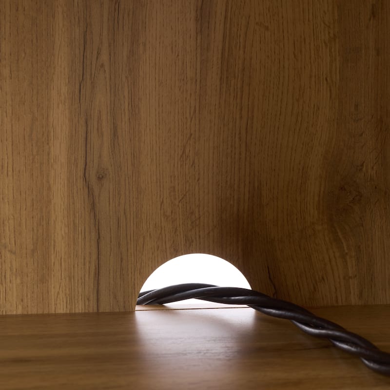 SAFAVIEH Home Brey 3-Door Sideboard/TV Stand - 55"W x 18"D x 32"H