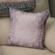 preview thumbnail 3 of 1, Kavka Designs purple purple distressed accent pillow with insert