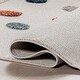 preview thumbnail 9 of 7, Nuloom Marleigh Raindrop High-Low Kids Tasseled Area Rug