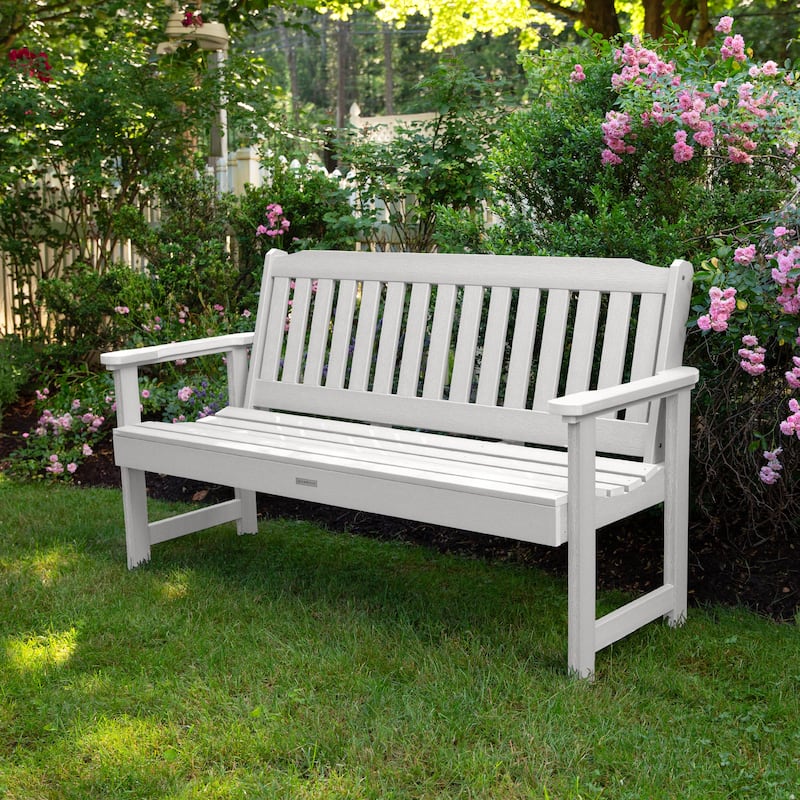 HIGHWOOD Lehigh 5-foot Eco-friendly Synthetic Wood Garden Bench