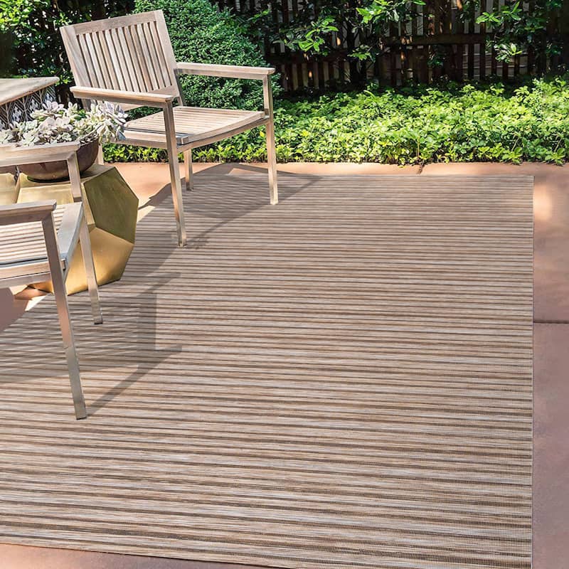 JONATHAN Y Finn Modern Farmhouse Pinstripe Area Rug
