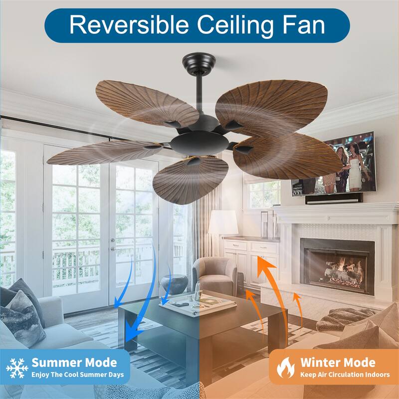 52-Inch Tropical Ceiling Fan