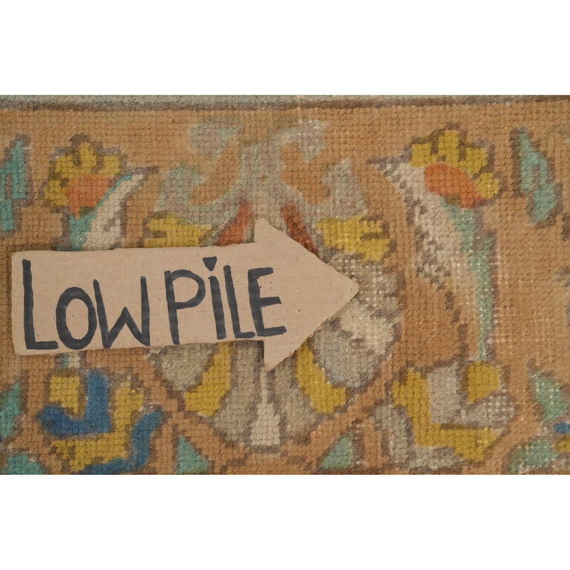 Hand Knotted Oriental 100% Wool Carpet Traditional Floral Oranges & Rust Tabriz Area Rug - 12' 9'' X 9' 9''