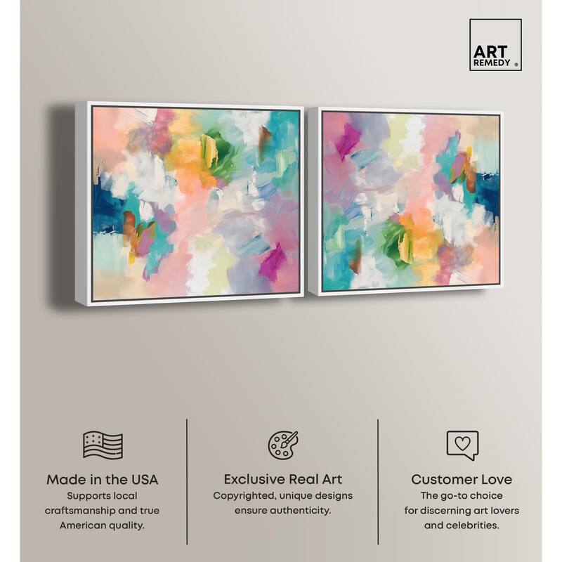 Cat Deco Canvas by Art Remedy