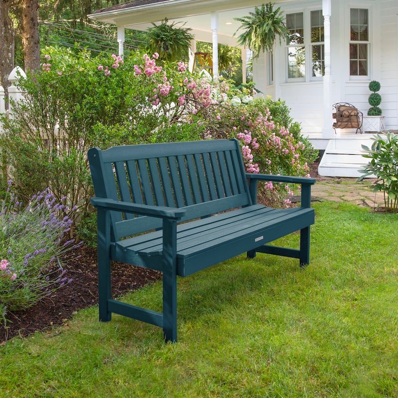HIGHWOOD Lehigh 5-foot Eco-friendly Synthetic Wood Garden Bench