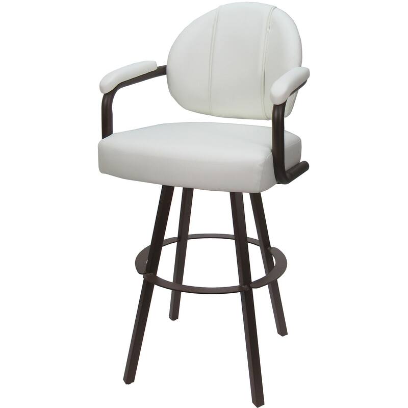 Swivel Metal Bar Stool M-70 on Warren Base