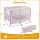 preview thumbnail 13 of 18, Gymax Portable Baby Playard w/Soft Mattress Breathable Mesh Sides