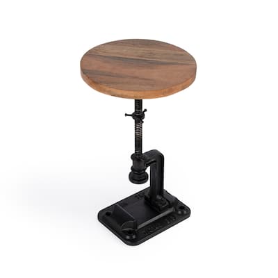 Ellis Adjustable Pedestal Side Table