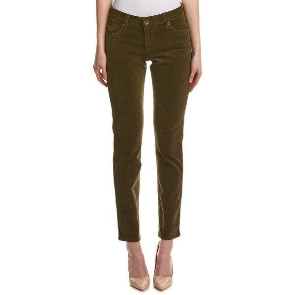 olive green corduroy pants womens