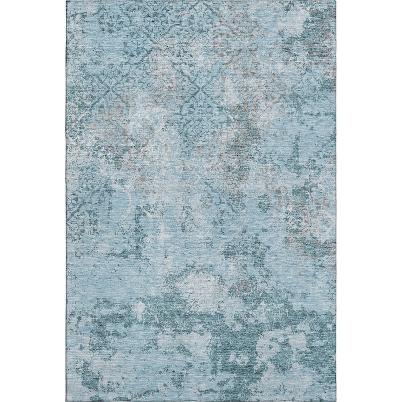 Premium Washable Super Soft Vintage Trellis Mayfield Rug