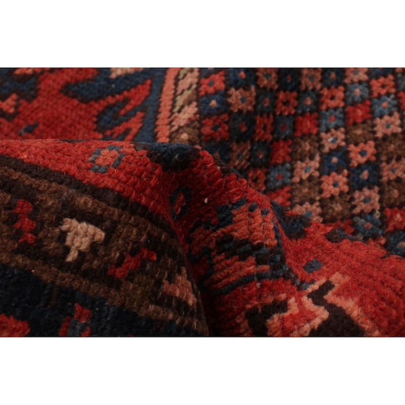 ECARPETGALLERY Hand-knotted Konya Anatolian Red Wool Rug - 3'7 x 10'8