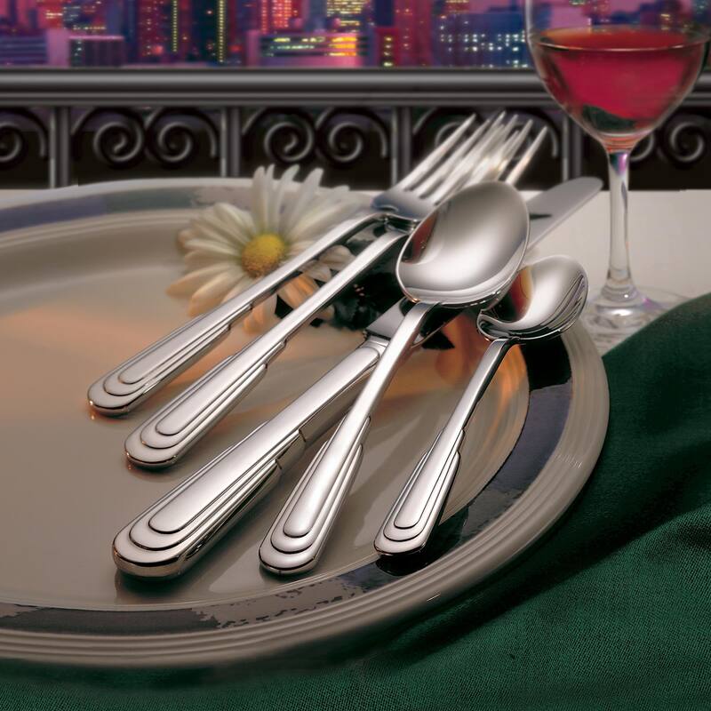 Oneida 18/10 Stainless Steel Cheviot Teaspoons (Set of 36)
