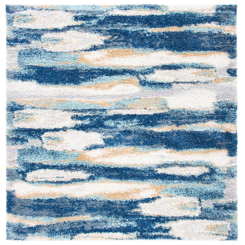SAFAVIEH Calista Shag Mare Abstract 1-inch Thick Rug