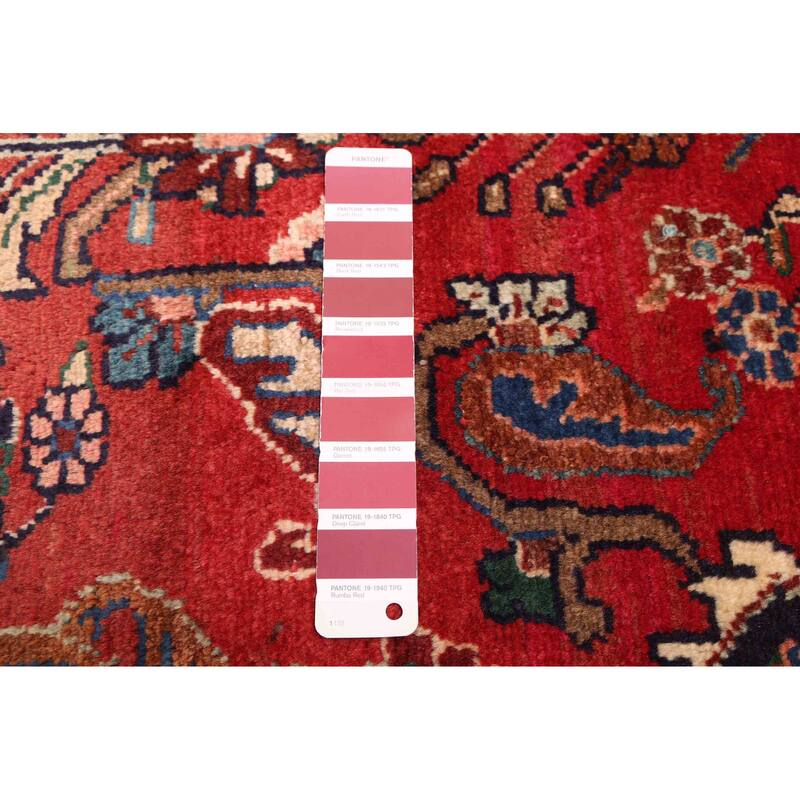 ECARPETGALLERY Hand-knotted Anadol Red Wool Rug - 2'11 x 13'5