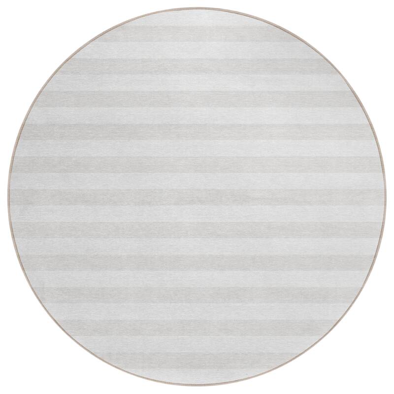 Alluva Stripe Weather Resistant Blended Style Outdoor Rug