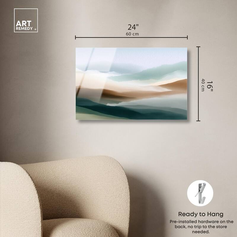 Nuance of the Range I Acrylic by Art Remedy, Ready to Hang