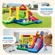 preview thumbnail 4 of 10, Costway Colorful Rainbow Kids Inflatable Bounce Castle with 50 Ocean - See Details