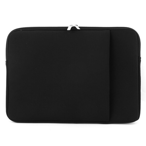 Tablet Dual Case Zippered Protective Sleeve Bag for Macbook Air Pro 13.3