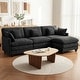 preview thumbnail 19 of 66, MCombo 111.8'' Modular Sectional Sofa Couch with Reversible Ottoman for Living Room, L Shaped Sofa, FSC Certified