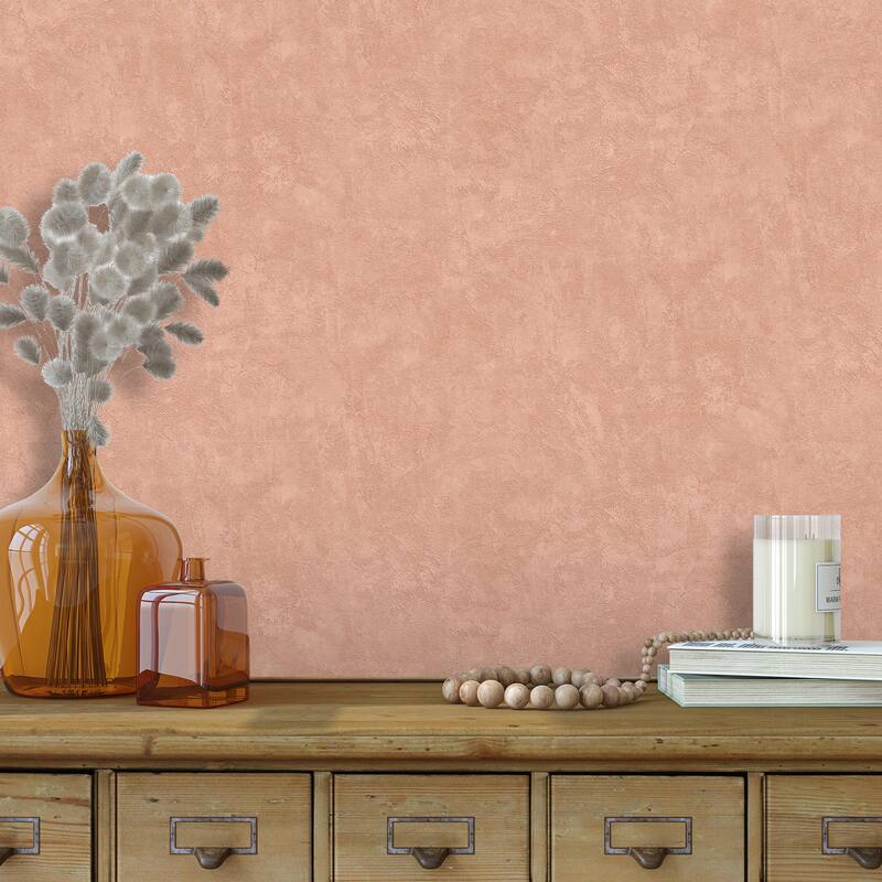 Veer Decor Faux Waxed Texture Wallpaper