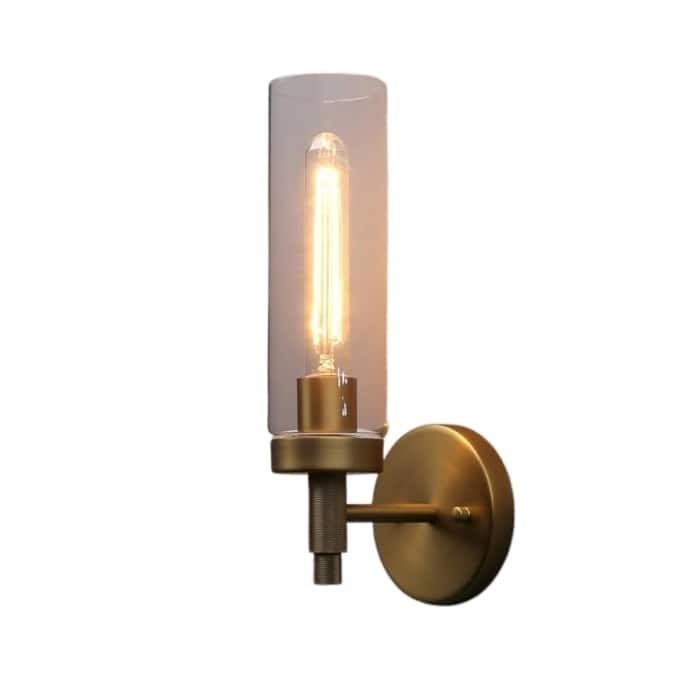 3.14”/8CM lighting and bulbs antique light fixture glass, metal wall sconce light