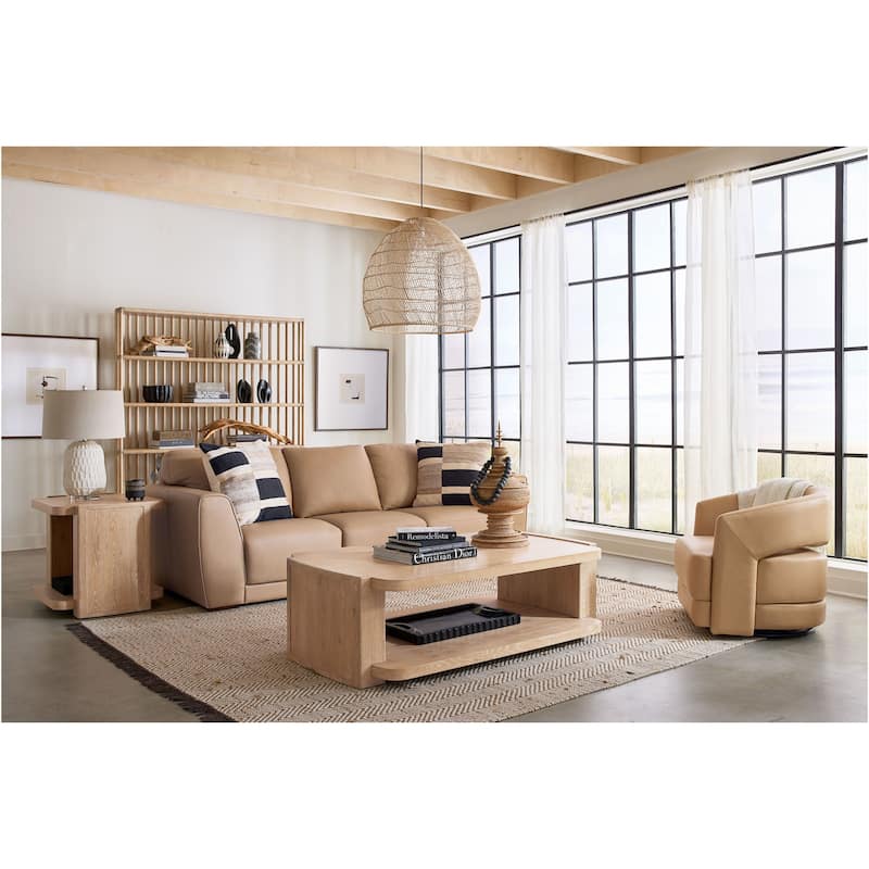 Hooker Furniture 6950-80410-80 Retreat 34" Wide Wood Top Oak Coffee