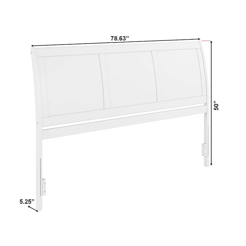AFI Portland Headboard with Attachable Charger