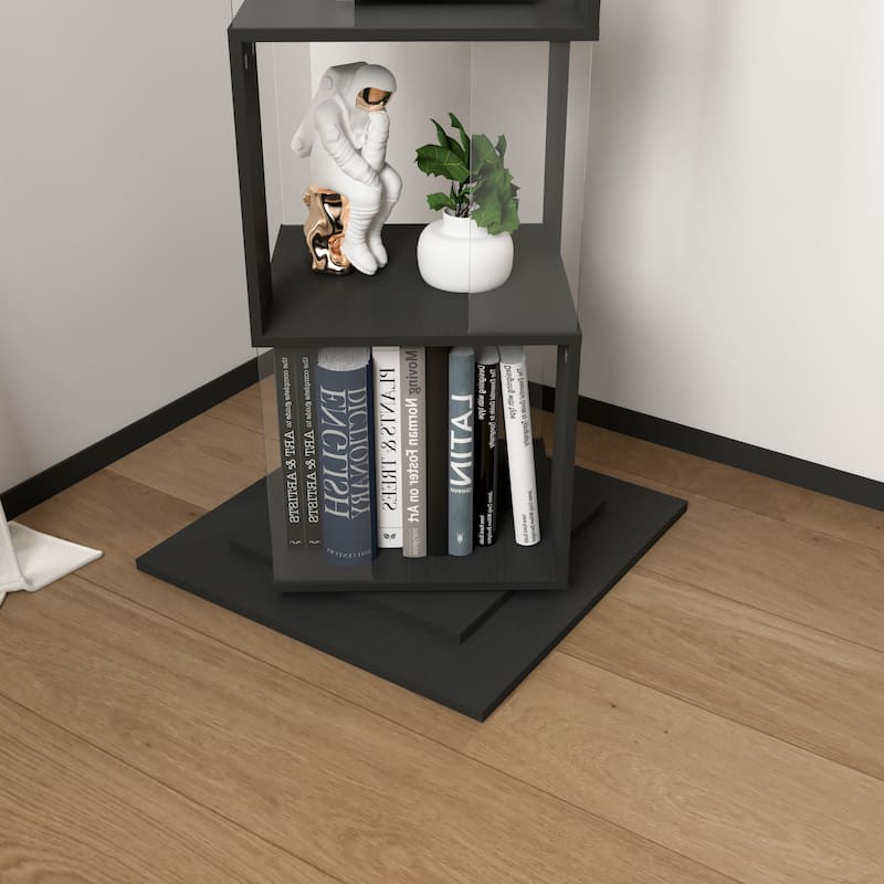 5 tier Rotating Bookshelf