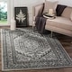 preview thumbnail 2 of 230, SAFAVIEH Adirondack Cheyenne Rustic Oriental Medallion Rug 3' x 5' - Silver/Black