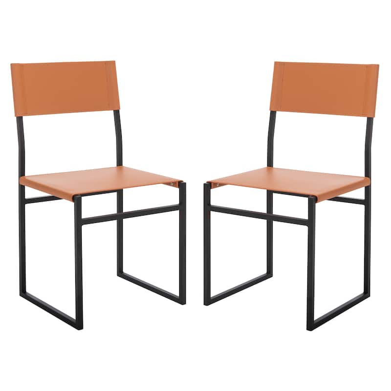 SAFAVIEH Layne Dining Room Chair (Set of 2) - 18"W x 19"D x 35"H