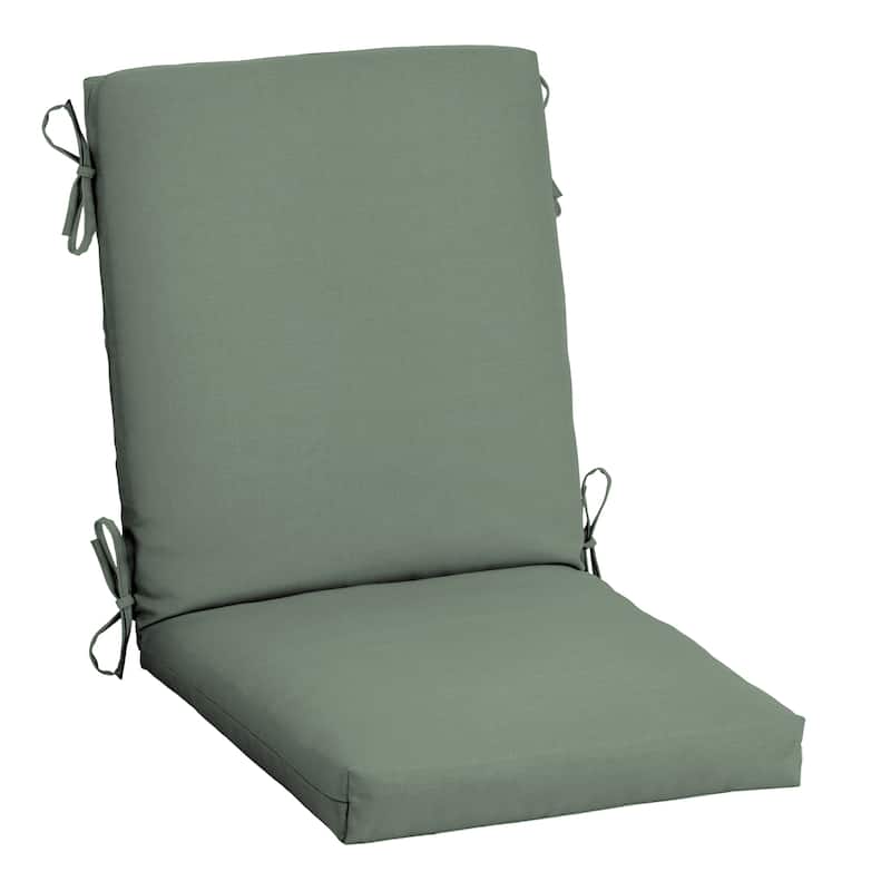 ARDEN earthFIBER Outdoor Dining Chair Cushion 20 x 20 - Sage Green Texture