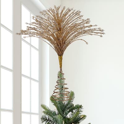 13" Glass Beads Tree Topper