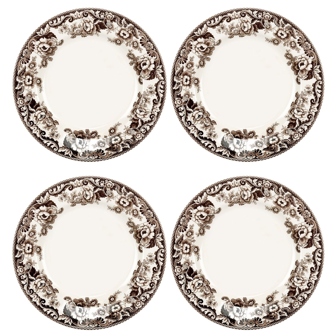 Spode Set of 4 Delamere Plates - Bed Bath & Beyond - 38394885