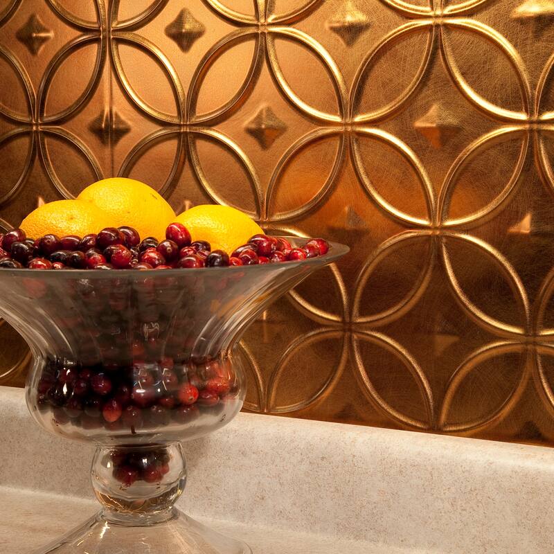 FASÄDE Rings Decorative Vinyl Backsplash Panel
