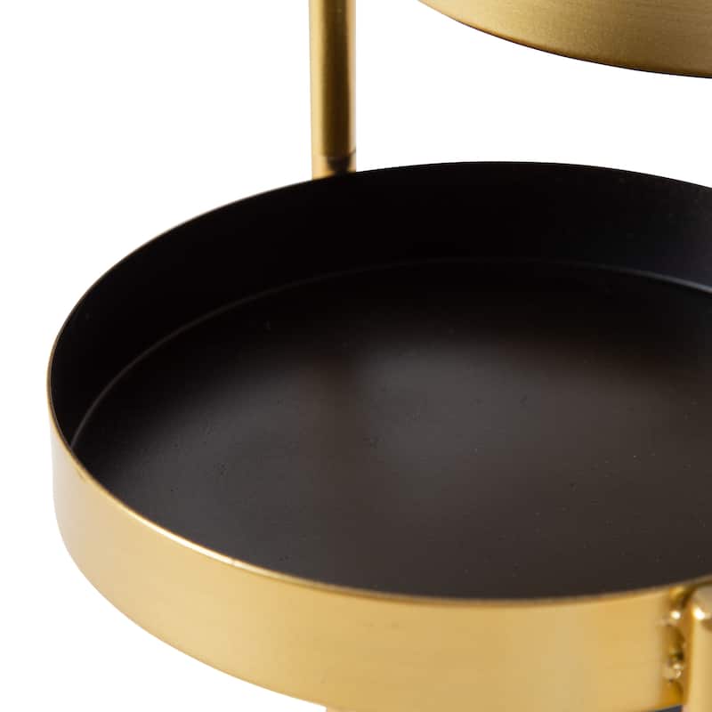 Kate and Laurel Finn Tiered Tabletop Planter - 7.25x7.25x10