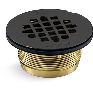 Kohler Round Grid Shower Drain - Bed Bath & Beyond - 30754149