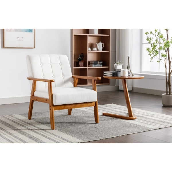 Wooden chair online with armrest design