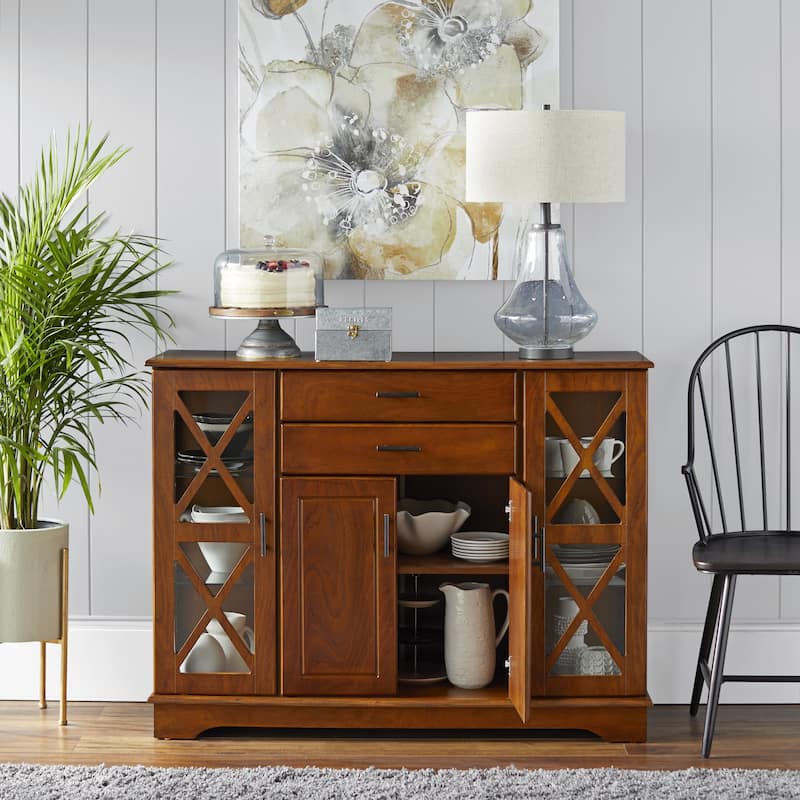 Simple Living Kendall Modern Farmhouse Buffet/Sideboard