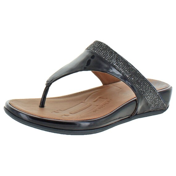 fitflop crystal toe post sandals