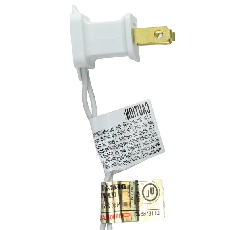 48" White LED Upright Standing Reindeer Christmas Outdoor Decoration