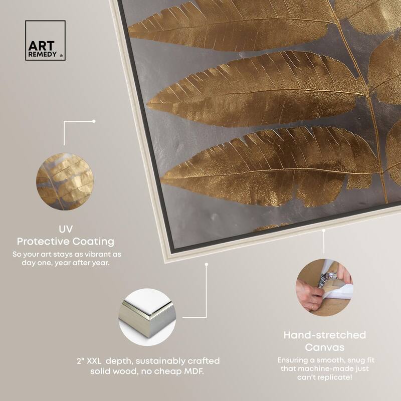 Golden Canopy (II) Canvas by Art Remedy