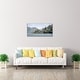 preview thumbnail 4 of 2, Villa del Balbianello by Brooke T. Ryan 40"X20", Print on Canvas, Ready to Hang