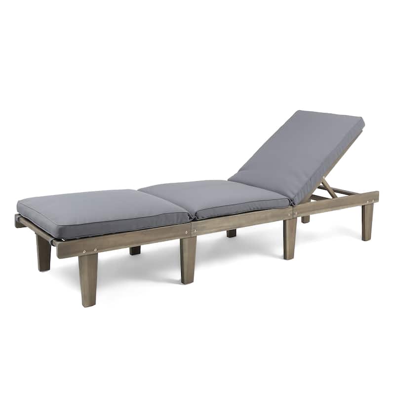 Wood lounge chair