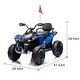 preview thumbnail 13 of 23, 24V Ride-On Car for Kids with Remote Control,USB,MP3,Shock Absorbers,English Storytelling - Electric Vehicle with Bonus Stickers